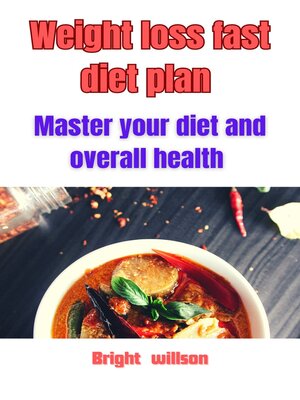 cover image of Weight loss fast diet plan